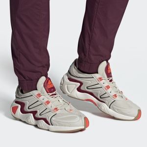 NWT Adidas FYW S-97 Raw White Red Sneakers 10